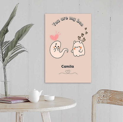 Your Are My Boo - Personalized Wall Art