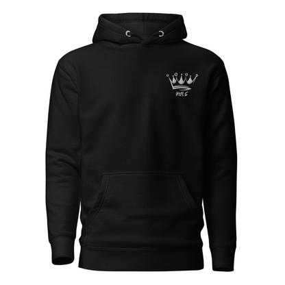 King Me: Personalized Name Embroidered  Hoodie