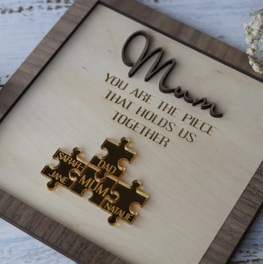 Personalized Mothers Day Puzzle