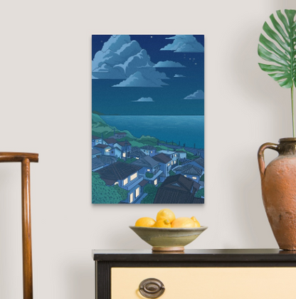 Ocean View - Anime Style Wall Art