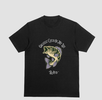 Father's Day T-shirt Fishing graphic T-shirt for Him